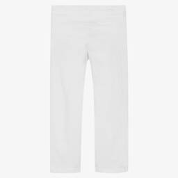 Tartine et Chocolat-Белые джинсовые брюки для девочек | Childrensalon Outlet