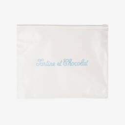 Tartine et Chocolat-Girls White Floral Ruffle Swimsuit | Childrensalon Outlet