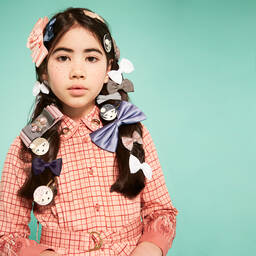 Tartine et Chocolat-Gold Girl Hair Clip (5cm) | Childrensalon Outlet