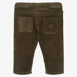 Tartine et Chocolat-Green Cord Trousers | Childrensalon Outlet