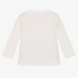 Tartine et Chocolat-Ivory Cotton Sheep Baby Top | Childrensalon Outlet