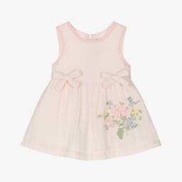 Tartine et Chocolat-Young Ladies Floral Bow Frock | Childrensalon Outlet