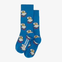 The Animals Observatory-جوارب لون أزرق ورمادي | Childrensalon Outlet