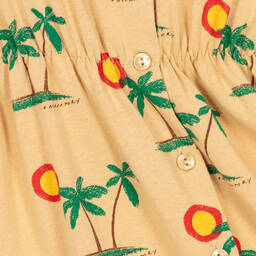 The Animals Observatory-فستان قطن جيرسي لون بيج | Childrensalon Outlet