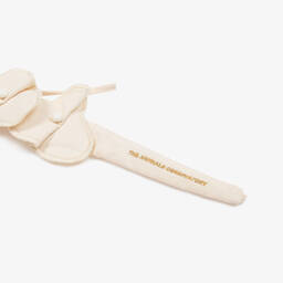 The Animals Observatory-حزام قطن تويل لون عاجي للبنات | Childrensalon Outlet