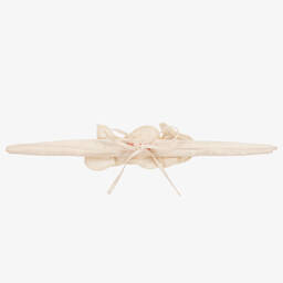 The Animals Observatory-حزام قطن تويل لون عاجي للبنات | Childrensalon Outlet