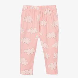 The Animals Observatory-بنطلون قطن لون زهري للبنات | Childrensalon Outlet