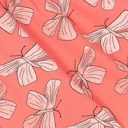 The Animals Observatory-فستان قطن وكتان لون زهري | Childrensalon Outlet