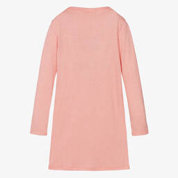 The Animals Observatory-Girls Pink Logo Jersey Dress | Childrensalon Outlet