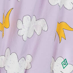 The Animals Observatory-فستان قطن بوبلين لون بنفسجي | Childrensalon Outlet