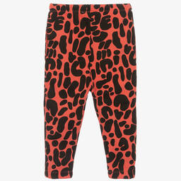 The Animals Observatory-جوغرز قطن لون أحمر للبنات | Childrensalon Outlet