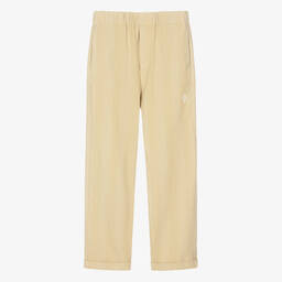 The Animals Observatory-بنطلون قطن تويل مقلم لون بيج تينز | Childrensalon Outlet