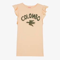 The Animals Observatory-فستان تينز بناتي قطن لون زهري | Childrensalon Outlet