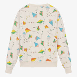 The Animals Observatory-Teen Ivory Cotton Kite Sweatshirt | Childrensalon Outlet