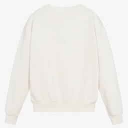 The Animals Observatory-سويتشيرت تينز قطن لون عاجي | Childrensalon Outlet