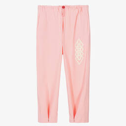 The Animals Observatory-بنطلون قطن جيرسي لون زهري باهت تينز | Childrensalon Outlet