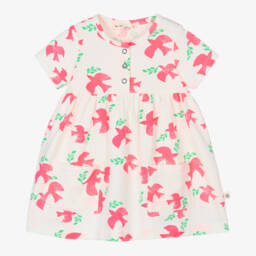 The Bonniemob-Хлопковое платье с голубями | Childrensalon Outlet