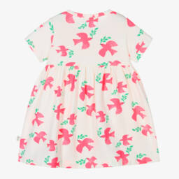 The Bonniemob-Хлопковое платье с голубями | Childrensalon Outlet