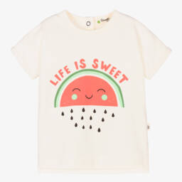 The Bonniemob-Хлопковая футболка с арбузом | Childrensalon Outlet