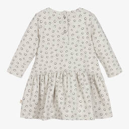 The Bonniemob-Серое хлопковое платье для малышек | Childrensalon Outlet