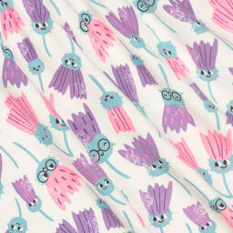 The Bonniemob-Baby Girls Ivory Cotton Dress | Childrensalon Outlet