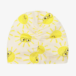The Bonniemob-Cotton Sunshine Baby Turban Hat | Childrensalon Outlet