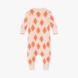 The Bonniemob-أفرول رومبر قطن محبوك لون عاجي للأطفال | Childrensalon Outlet