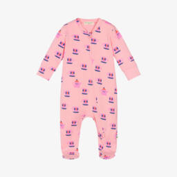 The Bonniemob-Girls Pink Teatime Babysuit | Childrensalon Outlet