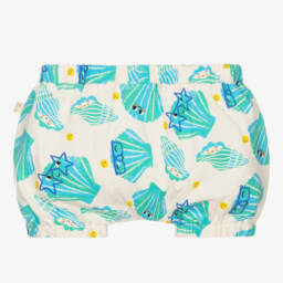 The Bonniemob-شورت قطن جيرسي لون عاجي للأطفال | Childrensalon Outlet