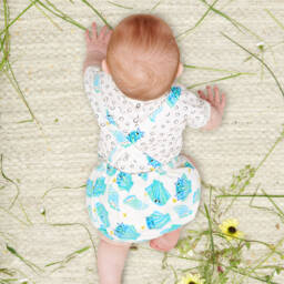 The Bonniemob-شورت قطن جيرسي لون عاجي للأطفال | Childrensalon Outlet