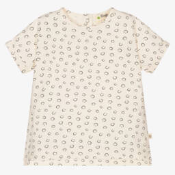 The Bonniemob-تيشيرت قطن جيرسي لون عاجي للأطفال | Childrensalon Outlet