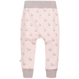 The Little Tailor-Baby Girls Pink Jersey Rocking Horse Trousers | Childrensalon Outlet
