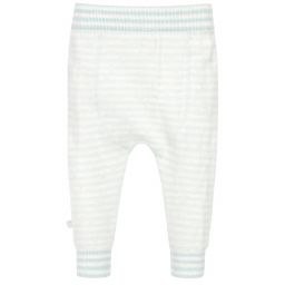 The Little Tailor-Blue Striped Baby Leggings | Childrensalon Outlet
