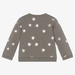 The Little Tailor-Girls Grey Cotton Sweatshirt | Childrensalon Outlet
