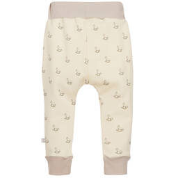 The Little Tailor-Ivory Jersey Rocking Horse Baby Trousers | Childrensalon Outlet