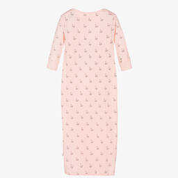 The Little Tailor-Pink Cotton Baby Night Gown | Childrensalon Outlet