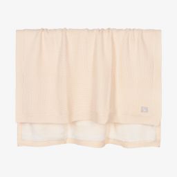 The Little Tailor-Pink Knitted Blanket (80cm) | Childrensalon Outlet