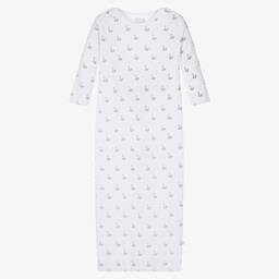 The Little Tailor-White Cotton Baby Night Gown | Childrensalon Outlet