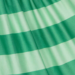 The Middle Daughter-Girls Green Striped Cotton Dress | Childrensalon Outlet