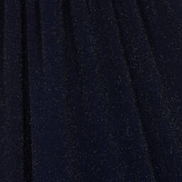 The Middle Daughter-Girls Navy Glitter Tiered Dress | Childrensalon Outlet