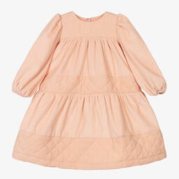 The Middle Daughter-Girls Pink Corduroy Dress | Childrensalon Outlet