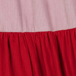 The Middle Daughter-Teen Girls Pink & Red Corduroy Dress | Childrensalon Outlet