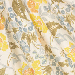 The New Society-Girls Ivory & Blue Botanic Dress | Childrensalon Outlet