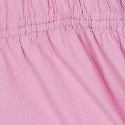 The New Society-Girls Purple Seersucker Ruched Dress | Childrensalon Outlet