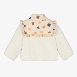 The New Society-Teen Girls Ivory Fleece Top | Childrensalon Outlet