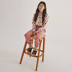 The New Society-Розовая атласная блузка для девочек-подростков | Childrensalon Outlet