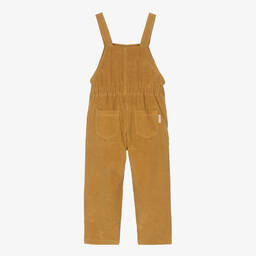 The New Society-Teen Yellow Corduroy Dungarees | Childrensalon Outlet