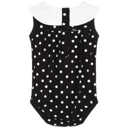 The Tiny Universe-تبّان قطن جيرسي لون أسود وأبيض للمولودات | Childrensalon Outlet