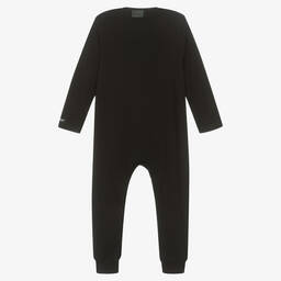 The Tiny Universe-Черный хлопковый ромпер-смокинг | Childrensalon Outlet