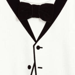 The Tiny Universe-بدلة أنيقة بيضاء للأولاد | Childrensalon Outlet